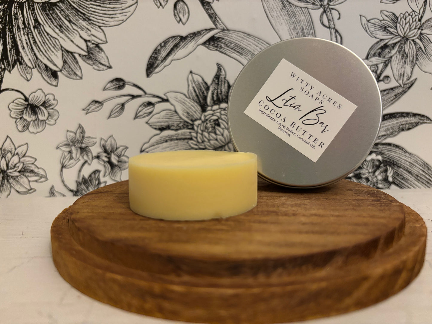 Small Cocoa Butter Lotion Bar w/Tin