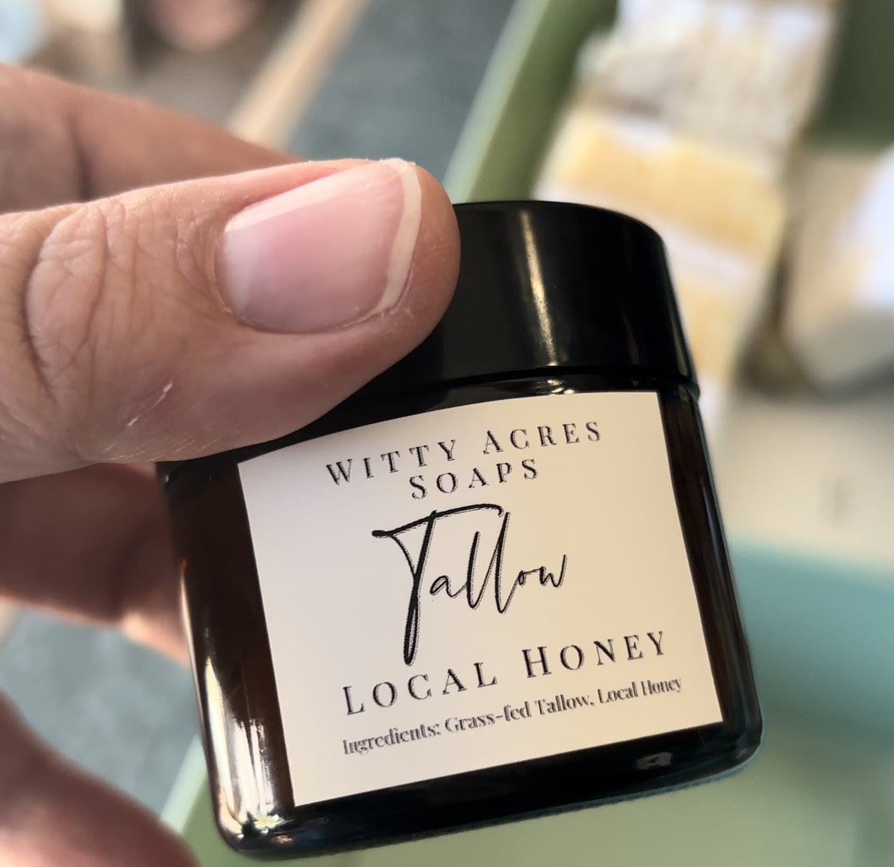 2oz Honey Whipped Tallow