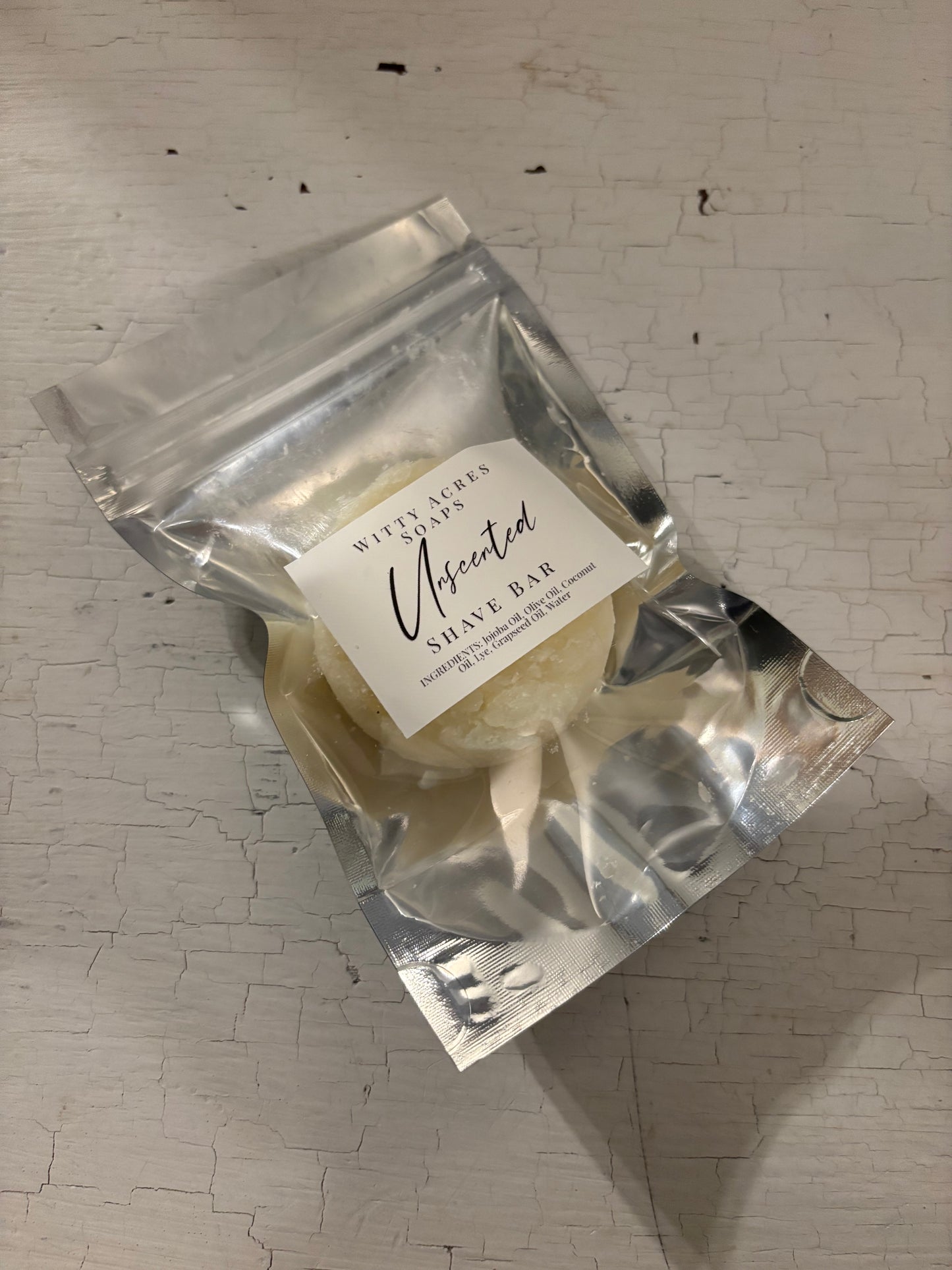 Unscented Shave Bar