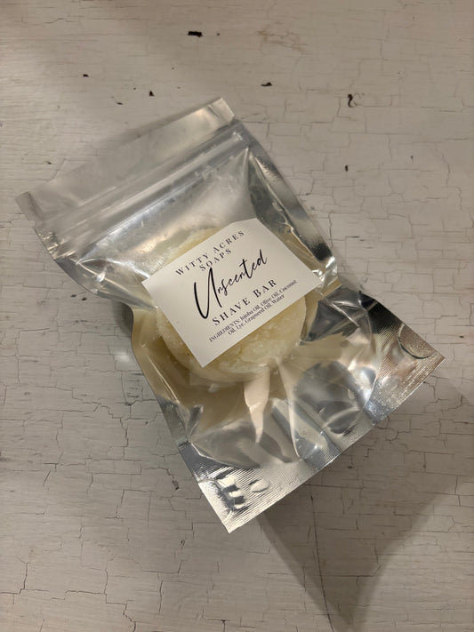 Unscented Shave Bar