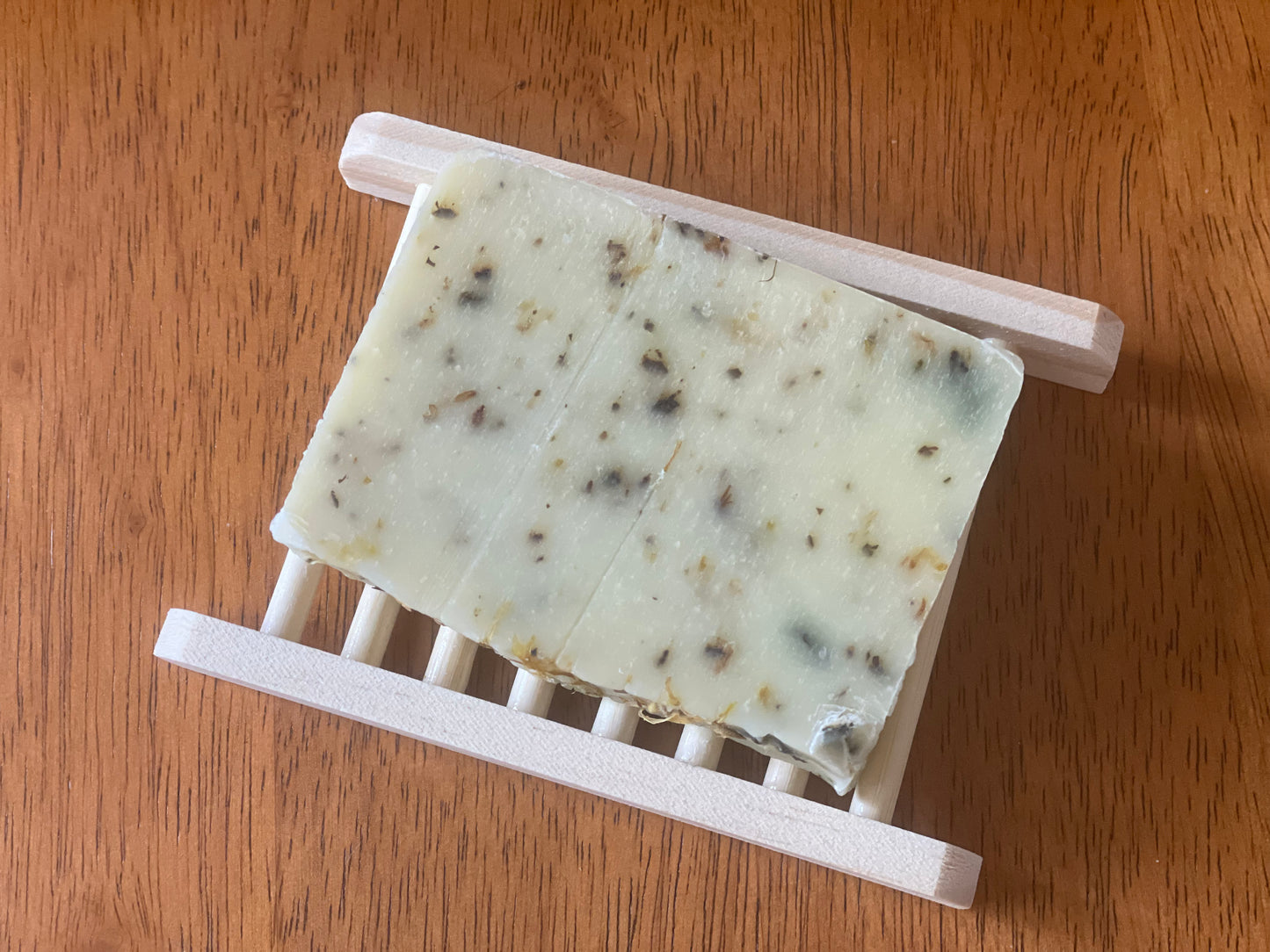 Light Wood Soap Ladder